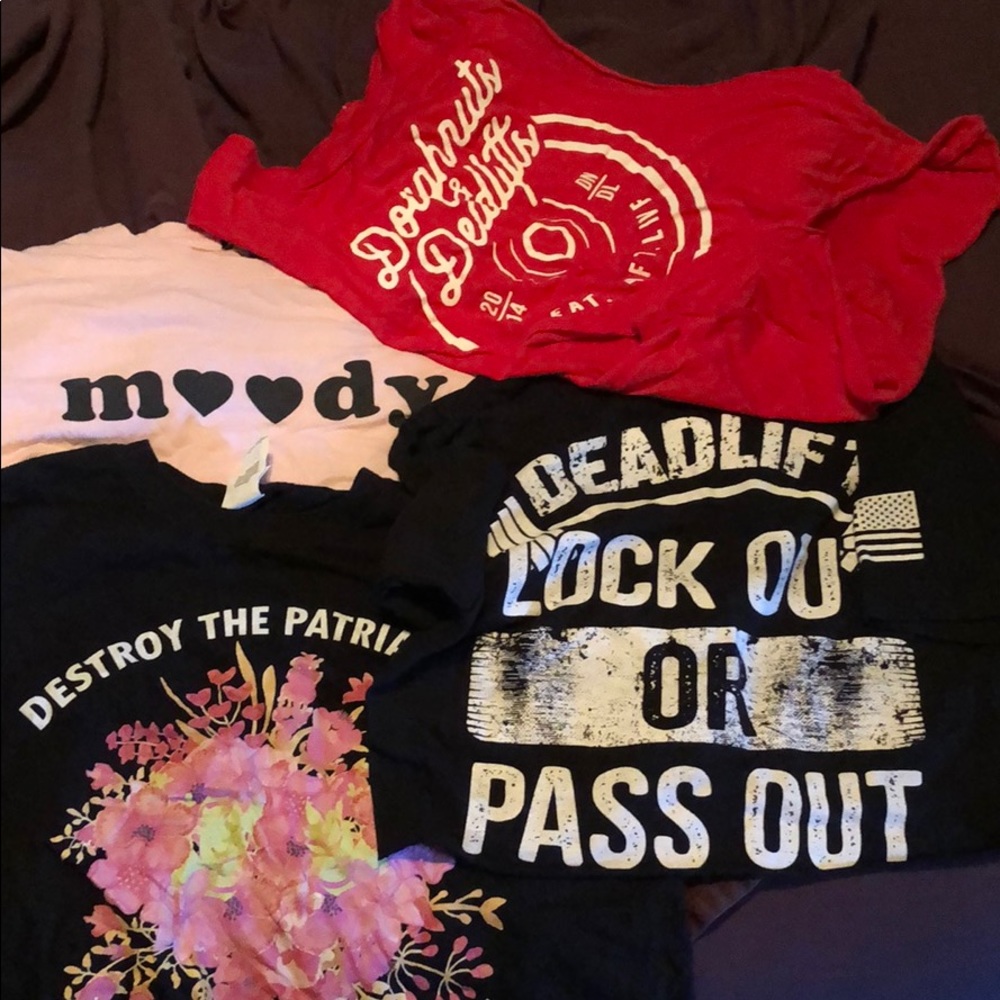 Gym crop top bundle